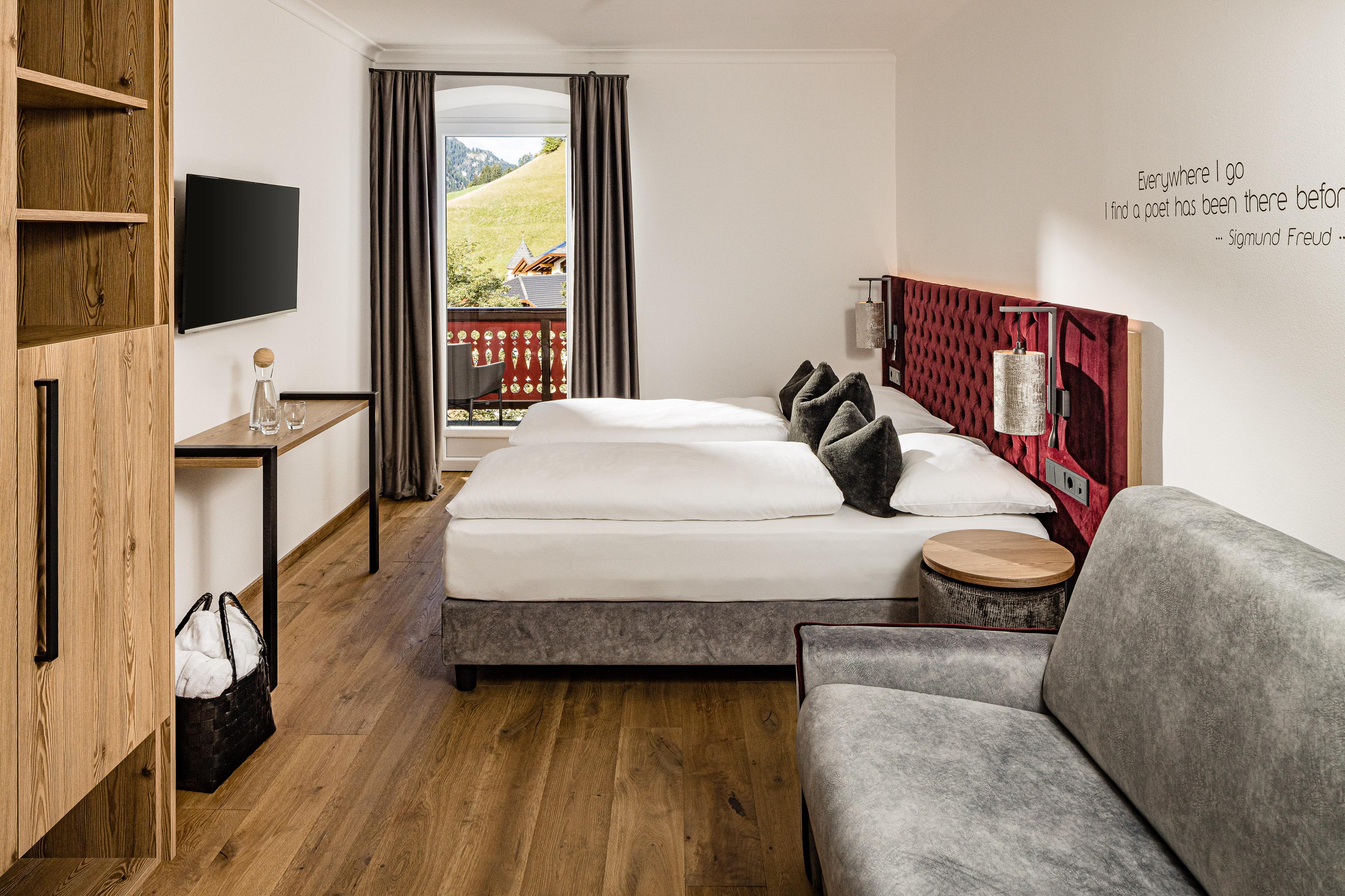 Grand Hotel Wolkenstein Selva di Val Gardena Bagian luar foto