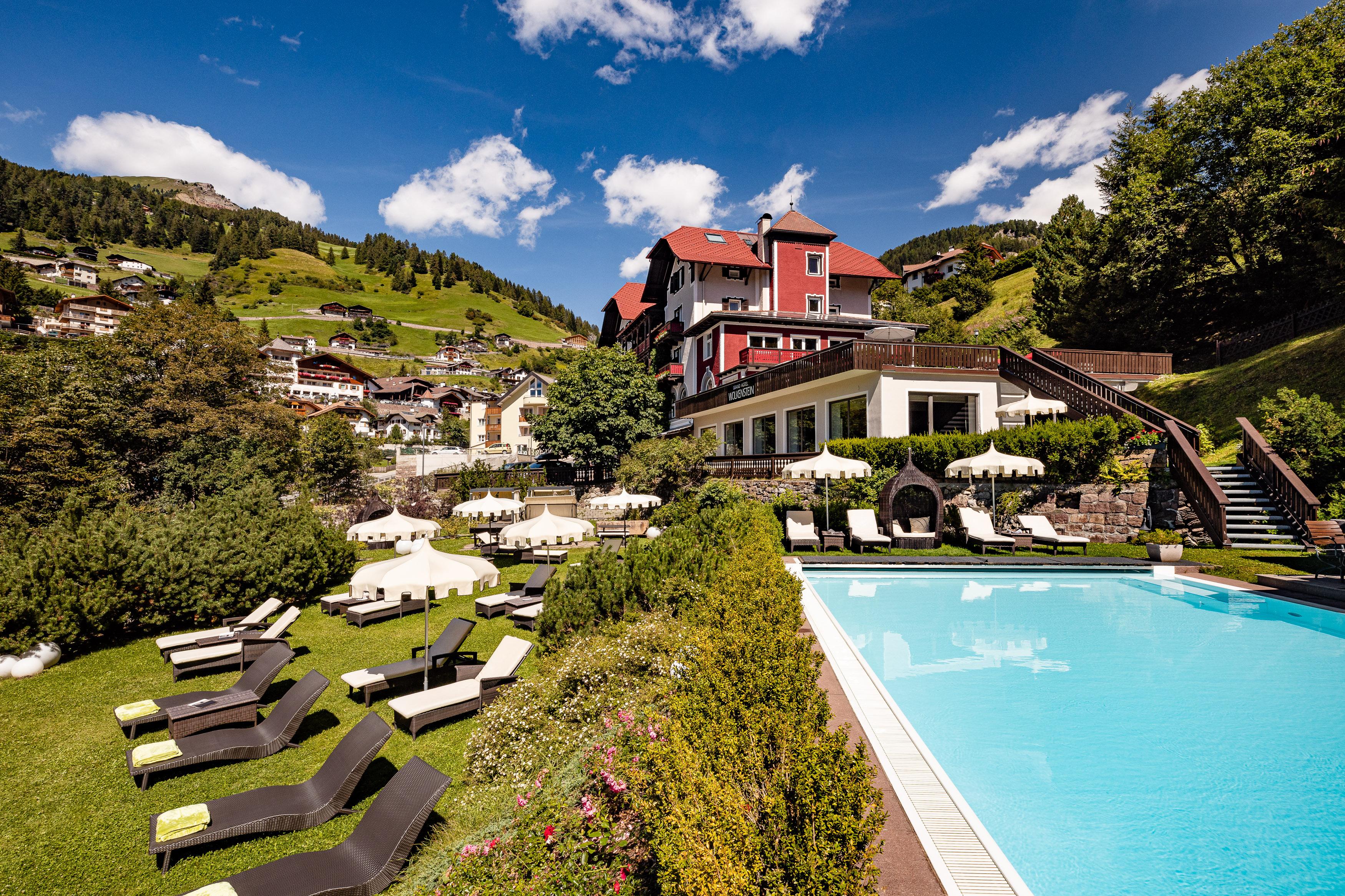 Grand Hotel Wolkenstein Selva di Val Gardena Bagian luar foto